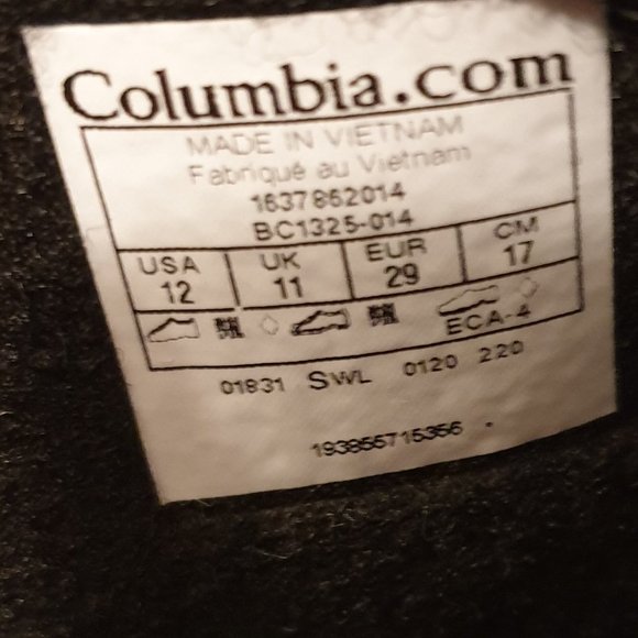 Columbia Toddler Boy's Waterproof Powderbug Forty Winter Boot - Picture 5 of 6